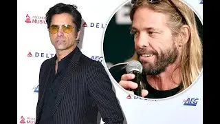 John Stamos reveals cryptic final text sent from Taylor Hawkins