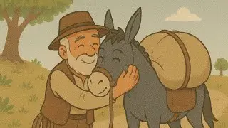 The Donkey and his kind owner - Telugu