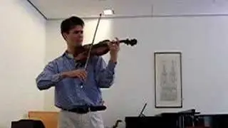 Rehearsal of Violinist Tomo Keller: Un mot a Paganini by Rossini (3)