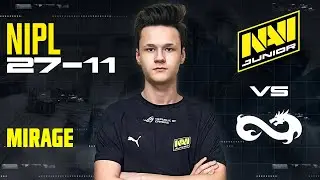 Nipl Как Всегда на Высоте | NAVI POV на WePlay Academy League Season 5