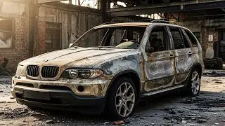 ASMR Car Restoration! BMW X5 2005 Abandoned Full Restoration