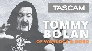 Tommy Bolan of Warlock & DORO talks TASCAM
