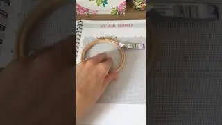 Personalised cross stitch project planner - the inside