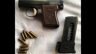 25 Auto Bernardelli Vest Pistol - Disassembly, Assembly, and Misfires