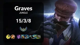 Graves vs Zyra JUNGLE - KR CHALLENGER Patch 14.23