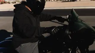 Riding My 2022 Harley Davidson Street Glide ST to Red Rock Canyon