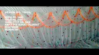 Lycra vs Taiwan Ceiling Fabrics: Wedding & Tent Comparison call now 9924799905