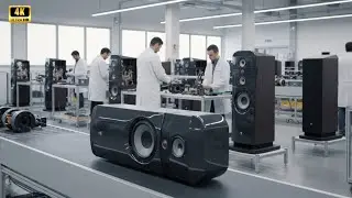 The manufacturing process of the Focal Stella Utopia EM Evo ultra hi-end loudspeaker.