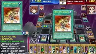Heart of the Underdog draws ALL the cards - Yu-Gi-Oh! Duel Monsters GX: Tag Force 3