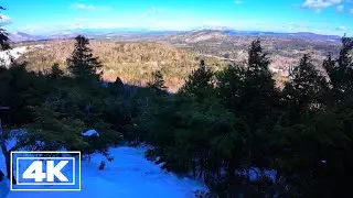 Winter Stillness on Mount Cutler - 4K ASMR Nature Walk Maine