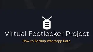 How to Backup Whatsapp Data
