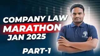 COMPANY LAW REVISION | COMPANY LAW MARATHON | CA INTER | SEP 2024 EXAMS