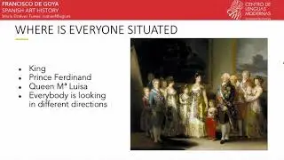 THE FAMILY OF CHARLES IV   - Work Analysis - ONLINE COURSE 2020