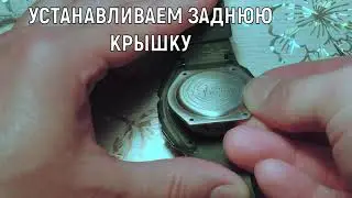 Замена батарейки в часах Timex Expedition Timex battery replacement