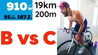 Cat C vs Cat B   SOLO DUEL! Who will win??  --  Class C Zwift Racing + Zwiftpower Analysis