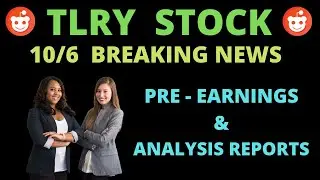 Tilray Stock : TLRY Stock Price Prediction Update - Analysis News, Pre-Earnings Review (10/6)