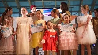 Fashion Show in Time Square Center by Diamond Models during Kidpreneur Event.