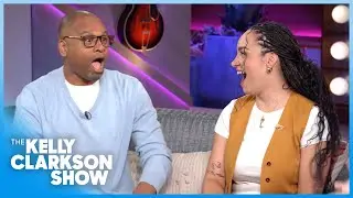 Kelly Clarkson Surprises Father-Daughter Duo Empowering Youth Through Music