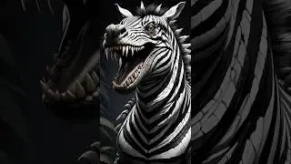 When Crocodile Meets Zebra: The Ultimate Wild Fusion! #AnimalHybrid #WildlifeFusion