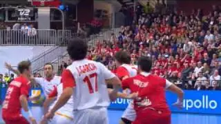 Handball World Cup 2011 2nd Semifinal Denmark-Spain 28-24 last 10 minutes