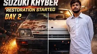 Suzuki Khyber Restoration Day 2 | Car guy on a budget 
