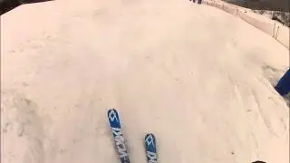 volkl フォルクル　platinum プラチナム　trs  2015試乗滑走動画　コブ有り