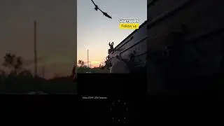 Ukrainian Soldier Shoots Down Russian FPV Drone #warinukraine #drone
