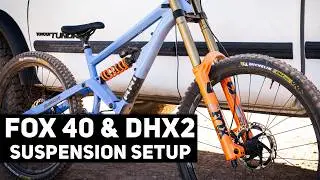 Dostrajanie zawieszenia w moim rowerze DH z 2026 roku