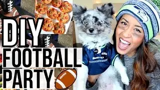 DIY Football Party! Treats, Decor, Outfits, & More | Ariel Hamilton