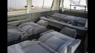 1990 Mitsubishi Delica Star Wagon 4x4 Seat Configurations