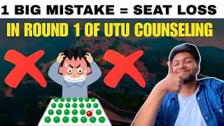 1 Big Mistake In UTU Counselling❌ | Everyone Do This Mistake To Save Money 💰