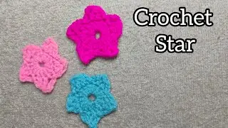 Crosiya se Beautiful Star Kaise Banaye | Crochet Star Step by Step | Easy Crochet for Beginners 