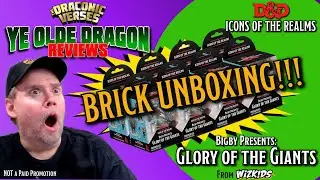 Ye Olde Dragon Reviews... Wizkids Glory of the Giants Brick Unboxing!