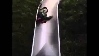 Vine - Kid Going Down Slide