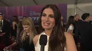 Idina Menzel 'Elsa' Interview Frozen 2 Premiere