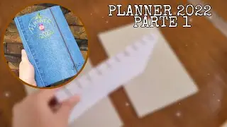 FAZENDO O MEU PLANNER 2022 EM CASA - PARTE 1 | Ateliê Lemaru