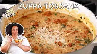 Vegan Zuppa Toscana (20g+ Protein!) | cozy & freezer friendly