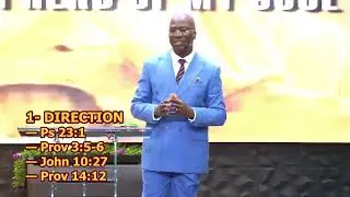 Lean on the shepherd of your soul for direction