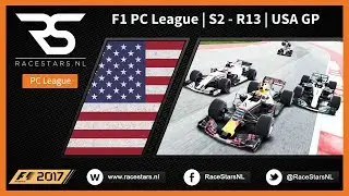 PC I F1 2017 I F1 League I S2-R13 USA I Racestars.NL