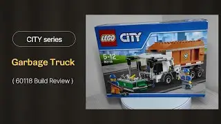 LEGO Garbage Truck (60118) build review full ver. #lego #legocity #legobuild