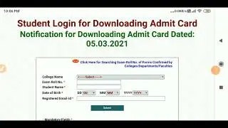 DU OPEN BOOK EXAM ADMIT CARD RELEASE MARCH 2021 | download your admit card