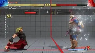 SFV Gill ice stun mid screen combo