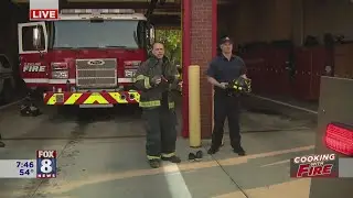 Fox 8's Todd Meany gets a 'jaws of life' lesson from Cleveland Fire Station #30