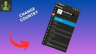 how to change country on chess