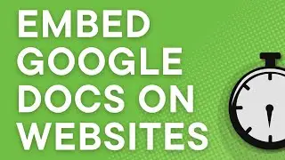 How to embed Google Docs on a Wordpress blog, step by step
