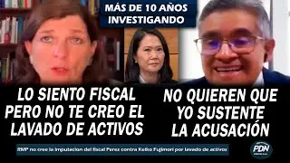 ROSA MARIA PALACIOS NO LE CREE AL FISCAL PEREZ  EL DELITO DE LAVADO DE ACTIVOS CONTRA KEIKO FUJIMORI