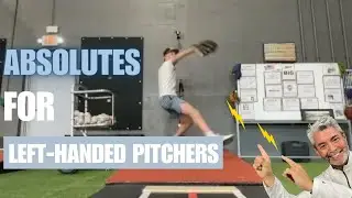 Absolutes for Left handed pitchers #baseballcoaching #baseballpractice #baseballtraining