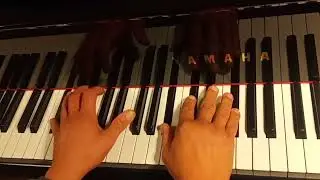 Tom Waits Ol' 55 piano tutorial - better camera angle