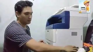 Fuji Xerox M455df, #stock #paper jam issue #fixed #bypass jam #error m355df
