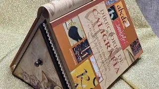 Tutorial caja triangular o punto de libro. &Uacute;salo como quieras. parte 2